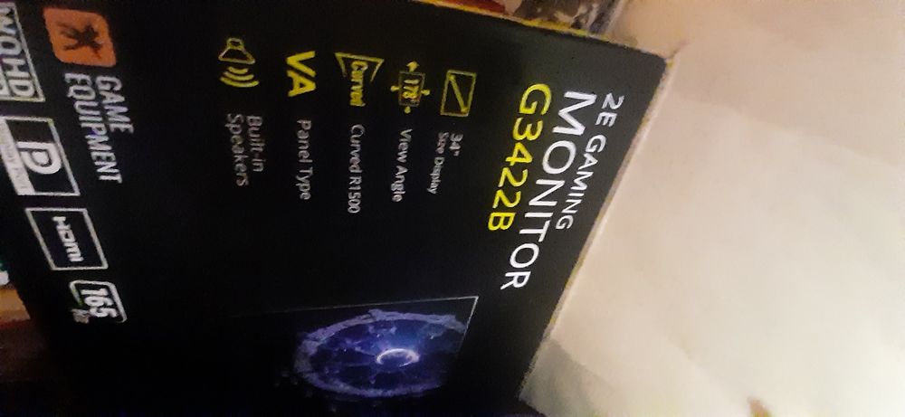 Монітор ігровий 2E G3424B (2E-G3424B-01.U