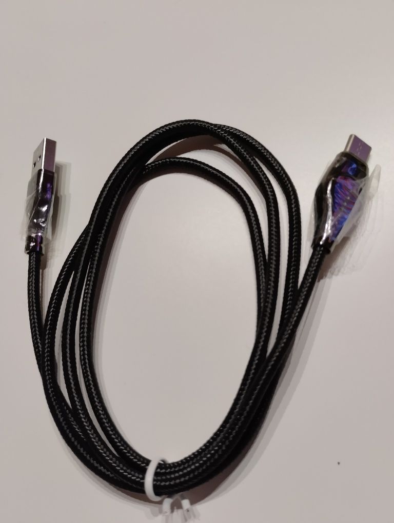 Kabel USB typu C 80 cm nowy