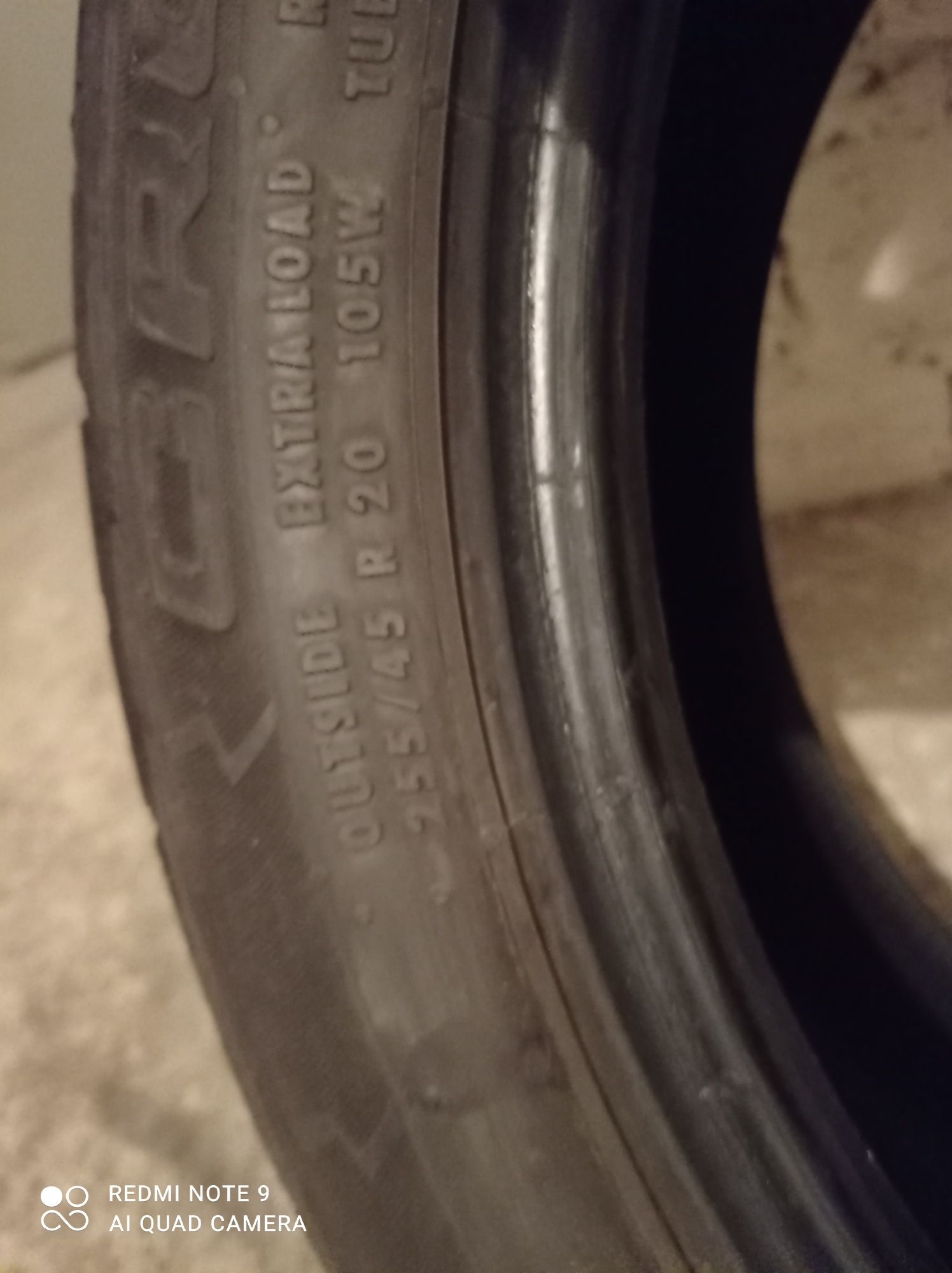 Opony letnie 2x Continental 255/45 r20