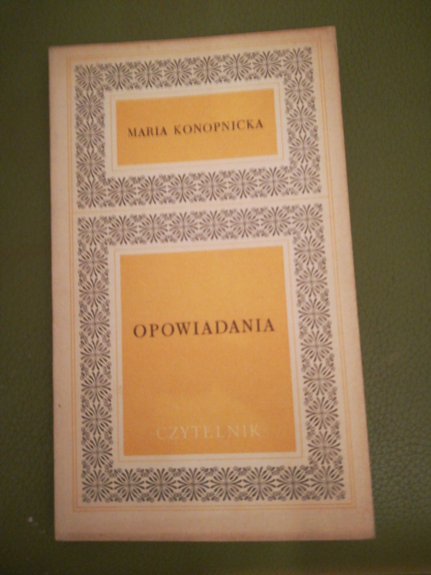 książka "Opowiadania" Maria Konopnicka