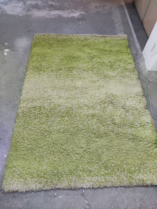 Carpete Pelo Curto Verde-Bege Degradê