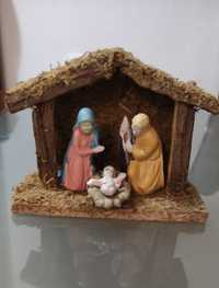 Presépio e decorações de Natal