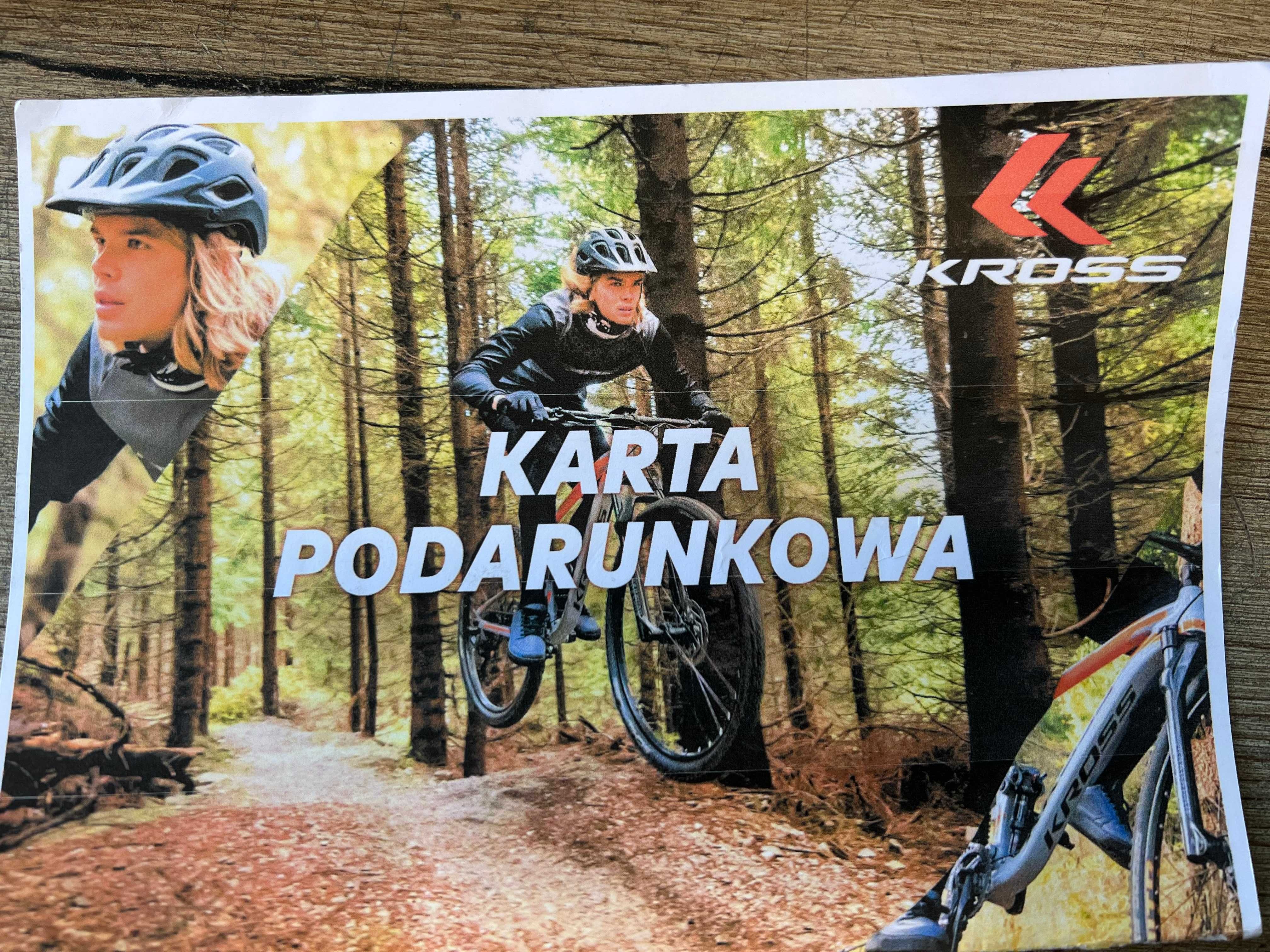 Voucher, karta podarunkowa, bon do sklepu KROSS o wartości 3000 zł.