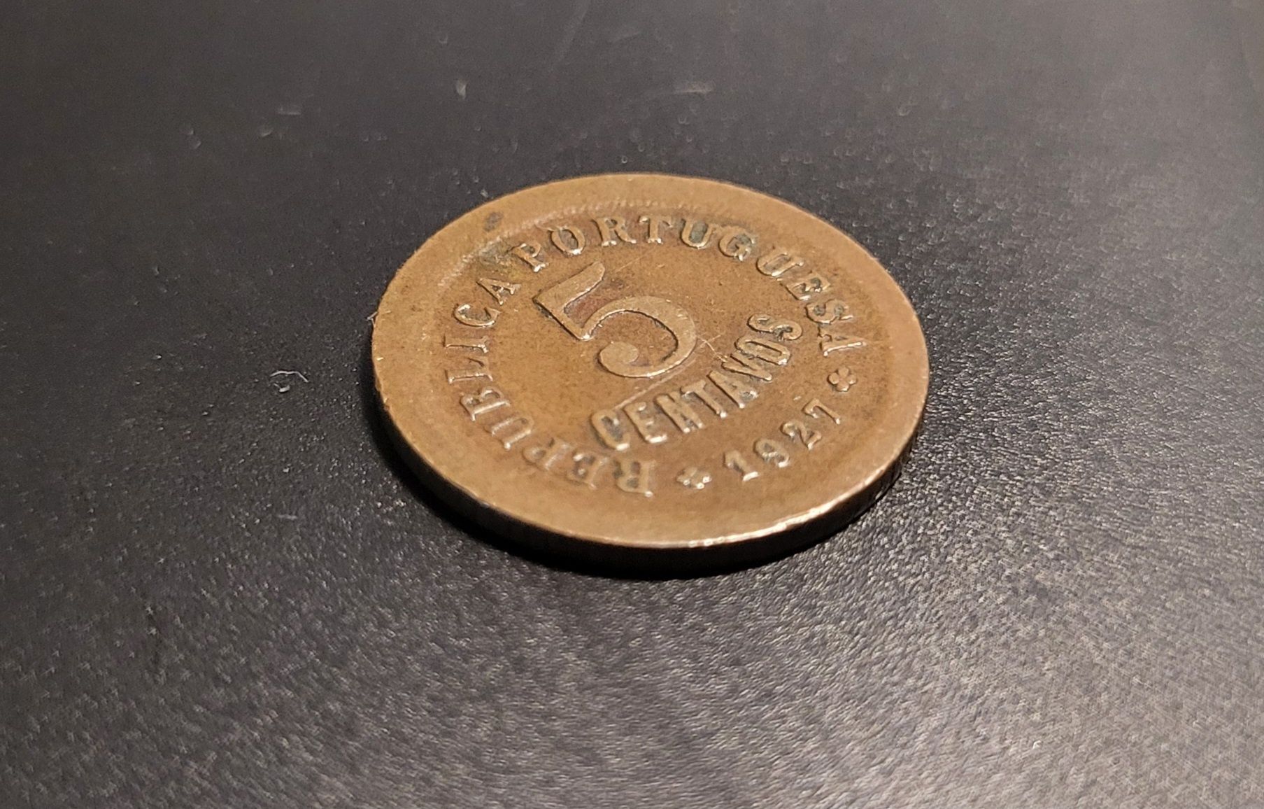 Moeda de 5 Centavos de 1927