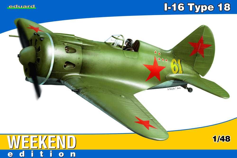 EDUARD 1/48 I-16 Type 18 Weekend Edition
