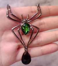 Новий ланцюжок з павуком зелений павук підвіска павук гарний тренд