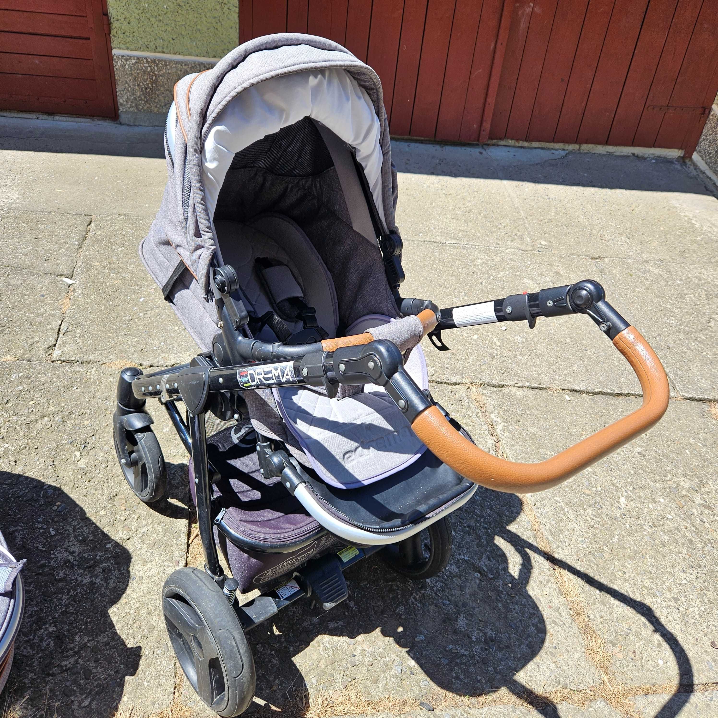 Wózek 2w1 plus fotelik z bazą marki Cybex