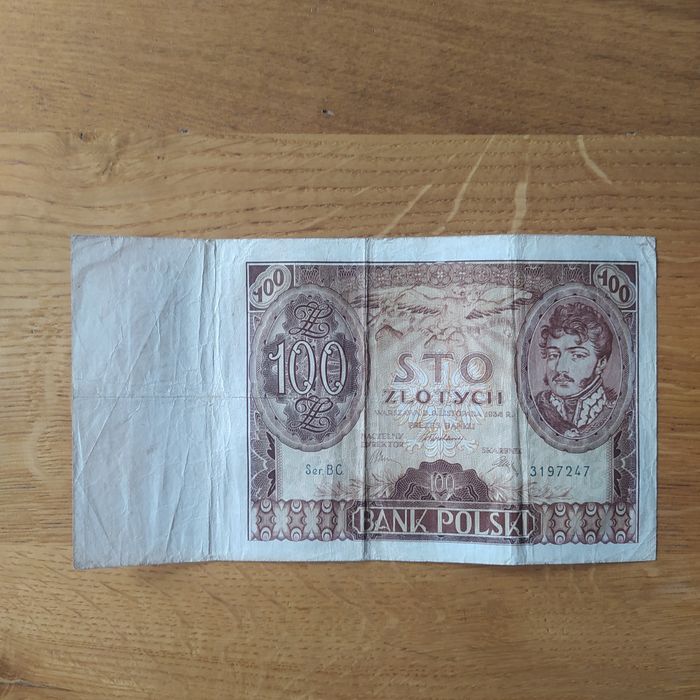 #58, 100 złotych, 1934r, Ser BC
