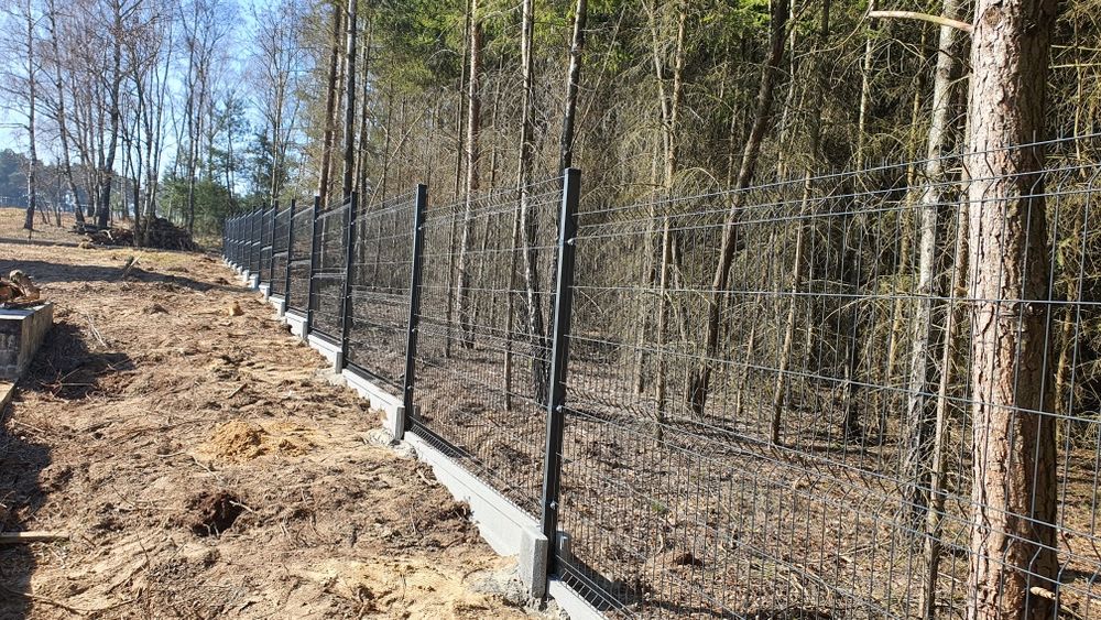 Ogrodzenie panelowe, siatka, palisadowe