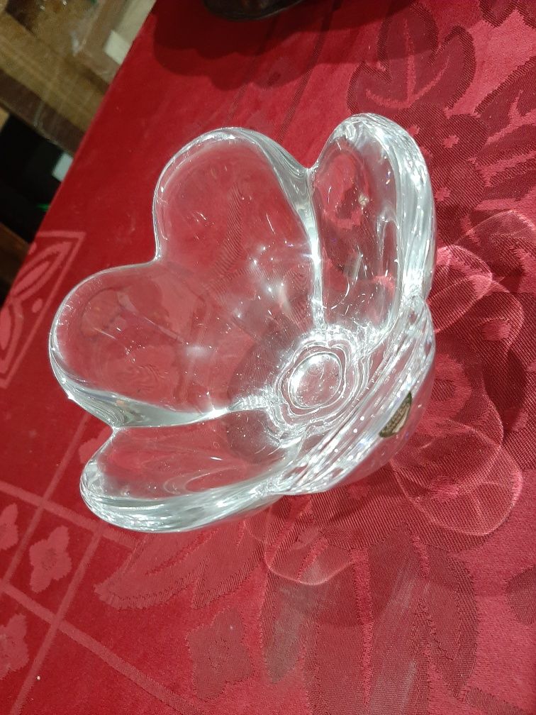 Tigela em cristal artístico Orrefors Sweden
