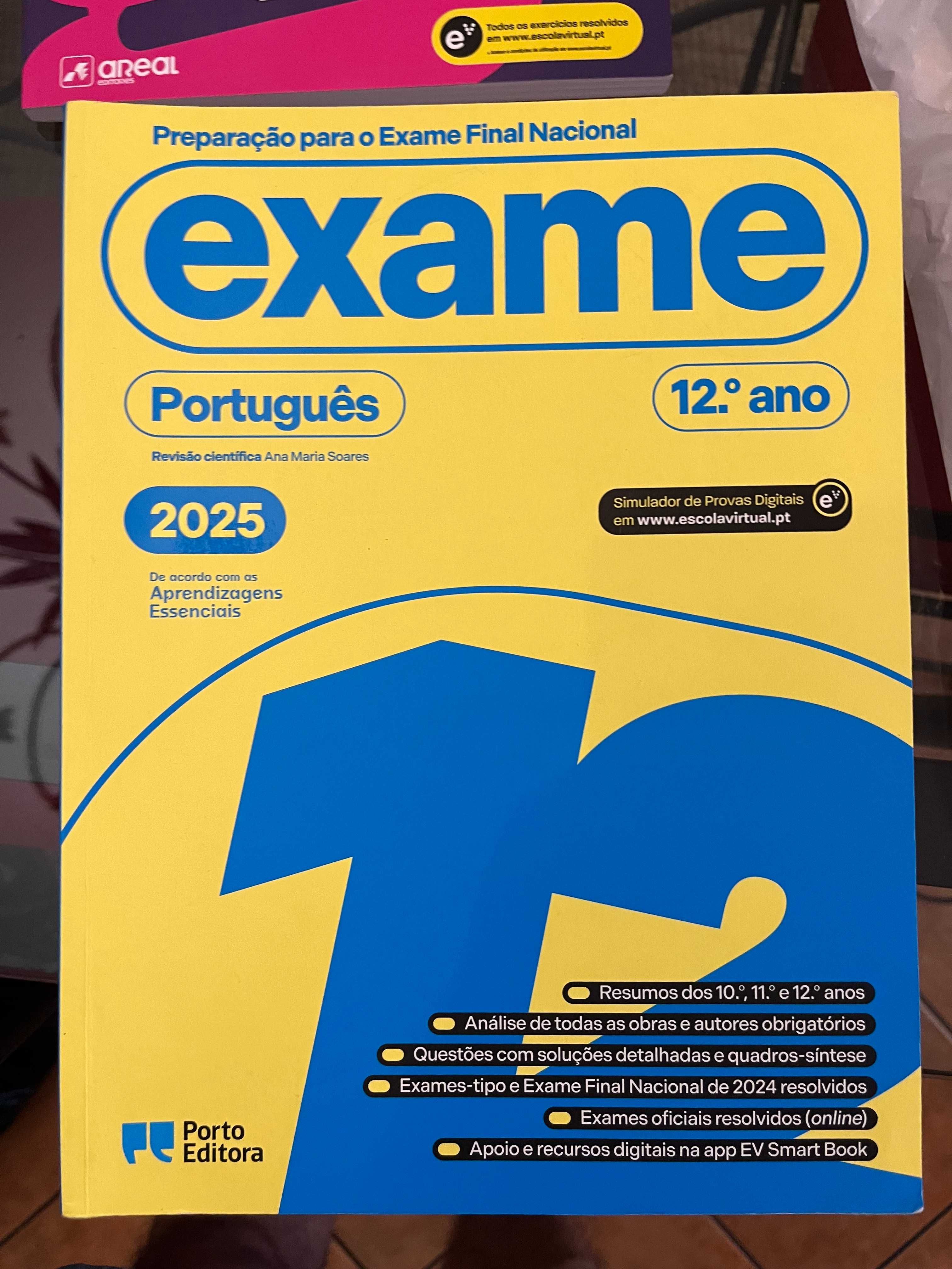 Manuais de Preparação de Exames -  IAVE 12º ANO