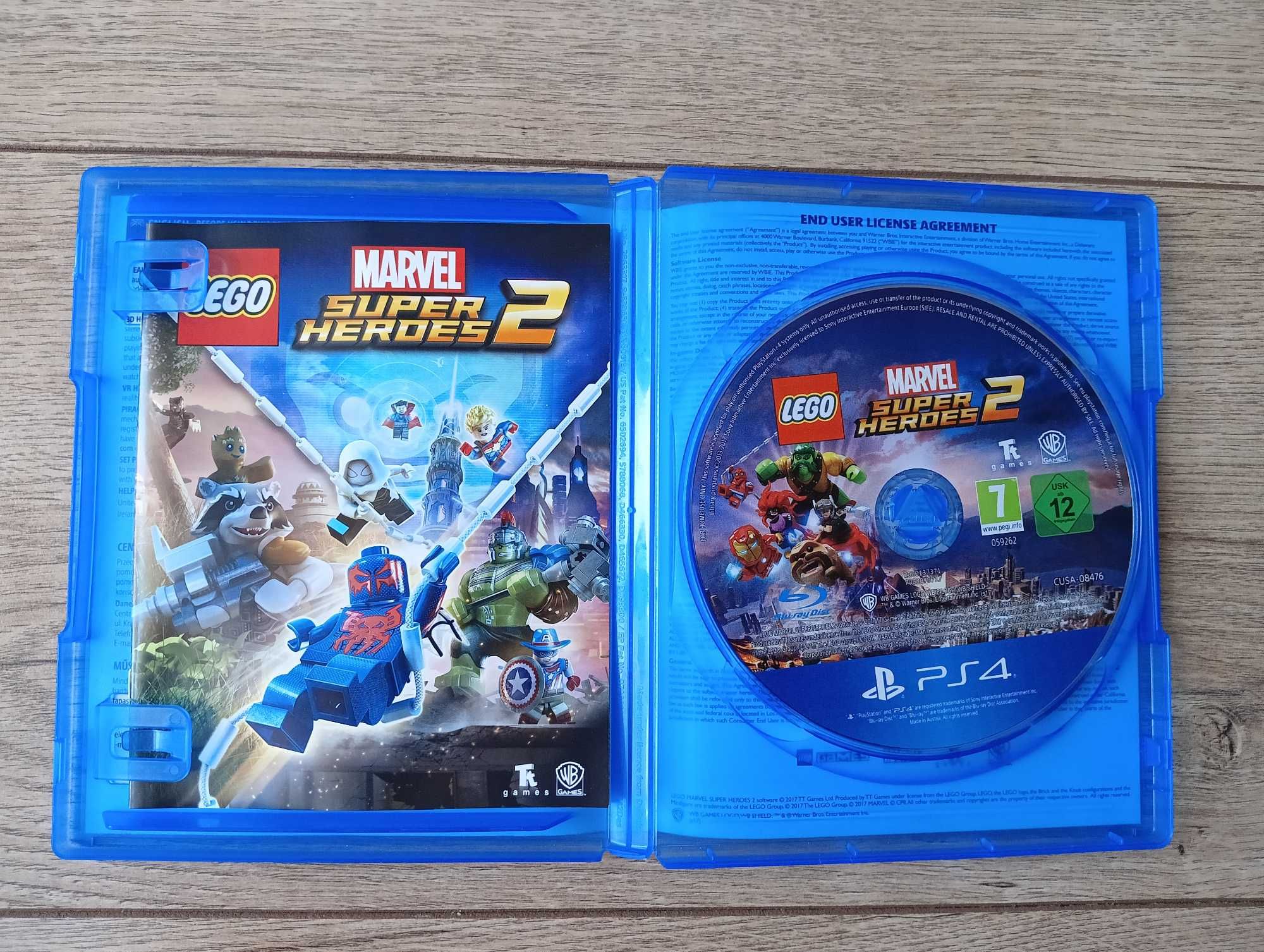 LEGO Marvel Super Heroes 2 PS4 wersja PL stan bardzo dobry