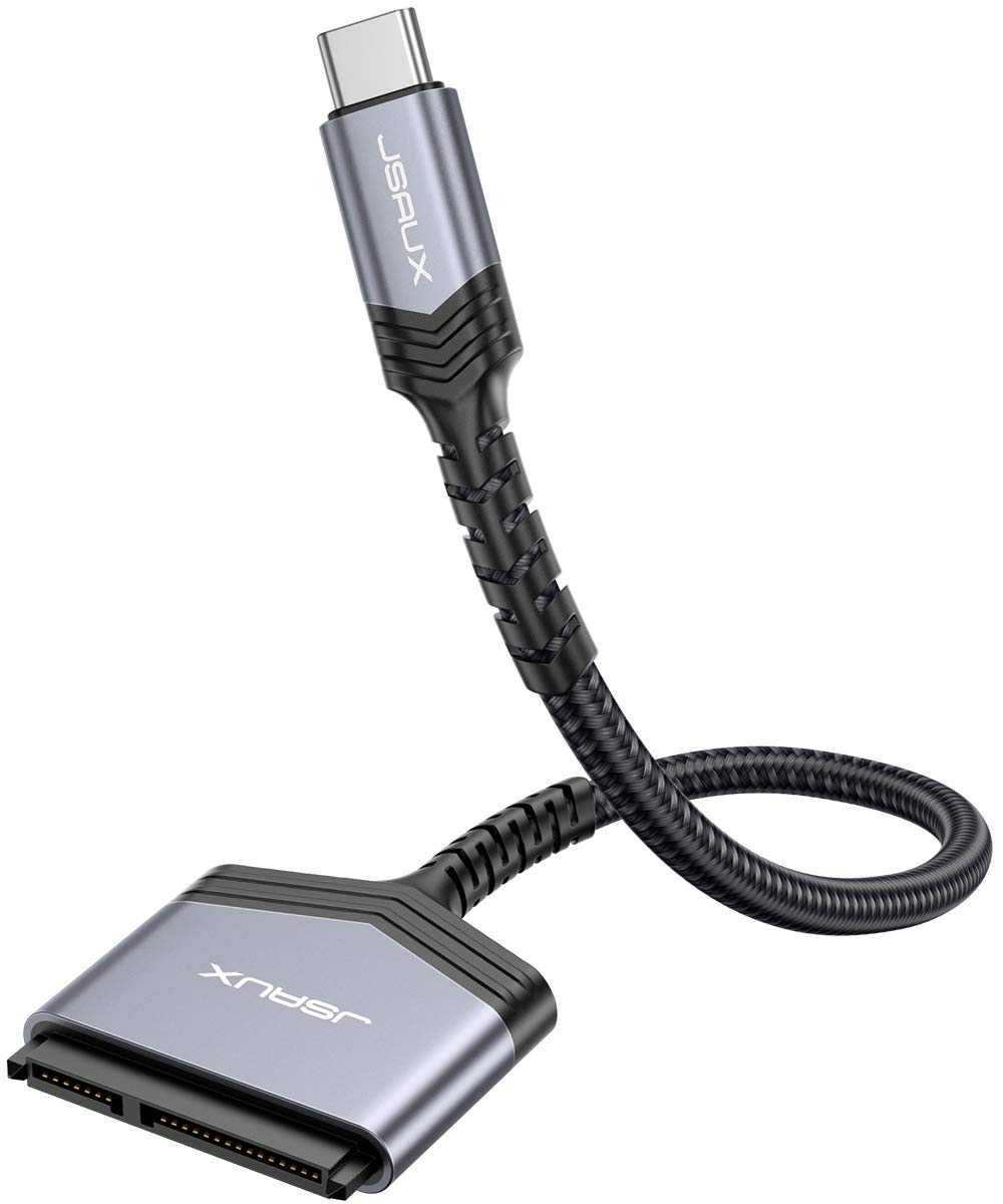 JSAUX Kabel SATA na USB C 3.1 do 2,5" SATA III adapter do dysków tward
