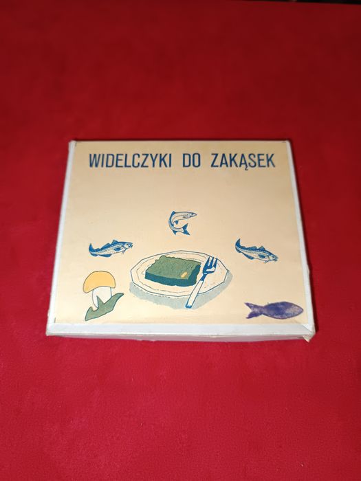Widelczyki do zakąsek PRL lata 80
