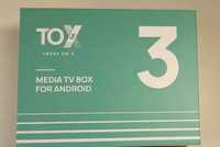 Tox3 4/32Gb Android 11 TVBox настроена+IPTV пакета