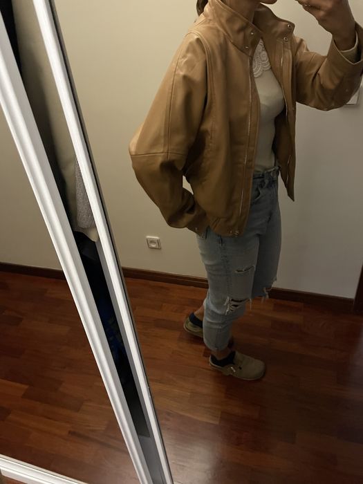 Vendo casaco pele Mango (novo c/ etiqueta)