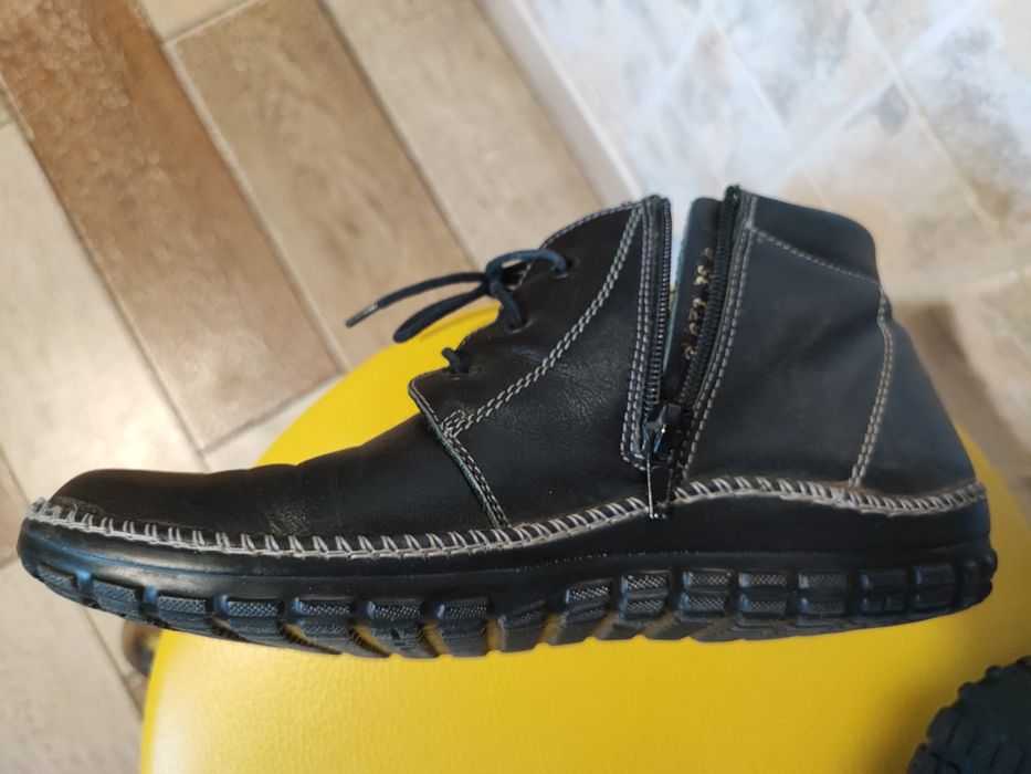 Ботинки, сапожки, полусапожки 24см кожа демисезонные Reiker