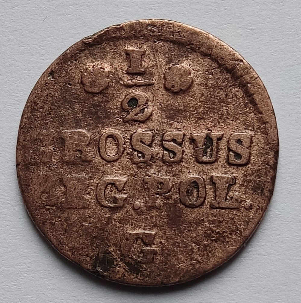 Moneta 1/2 Grosza 1767 G