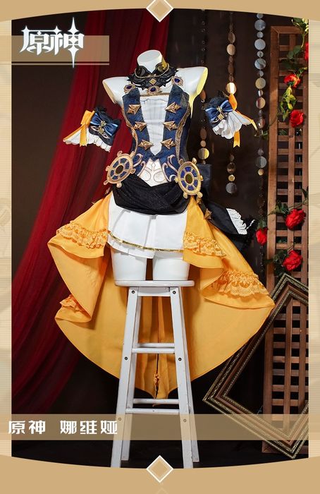 Anime Cosplay Genshin impact NAVIA -S