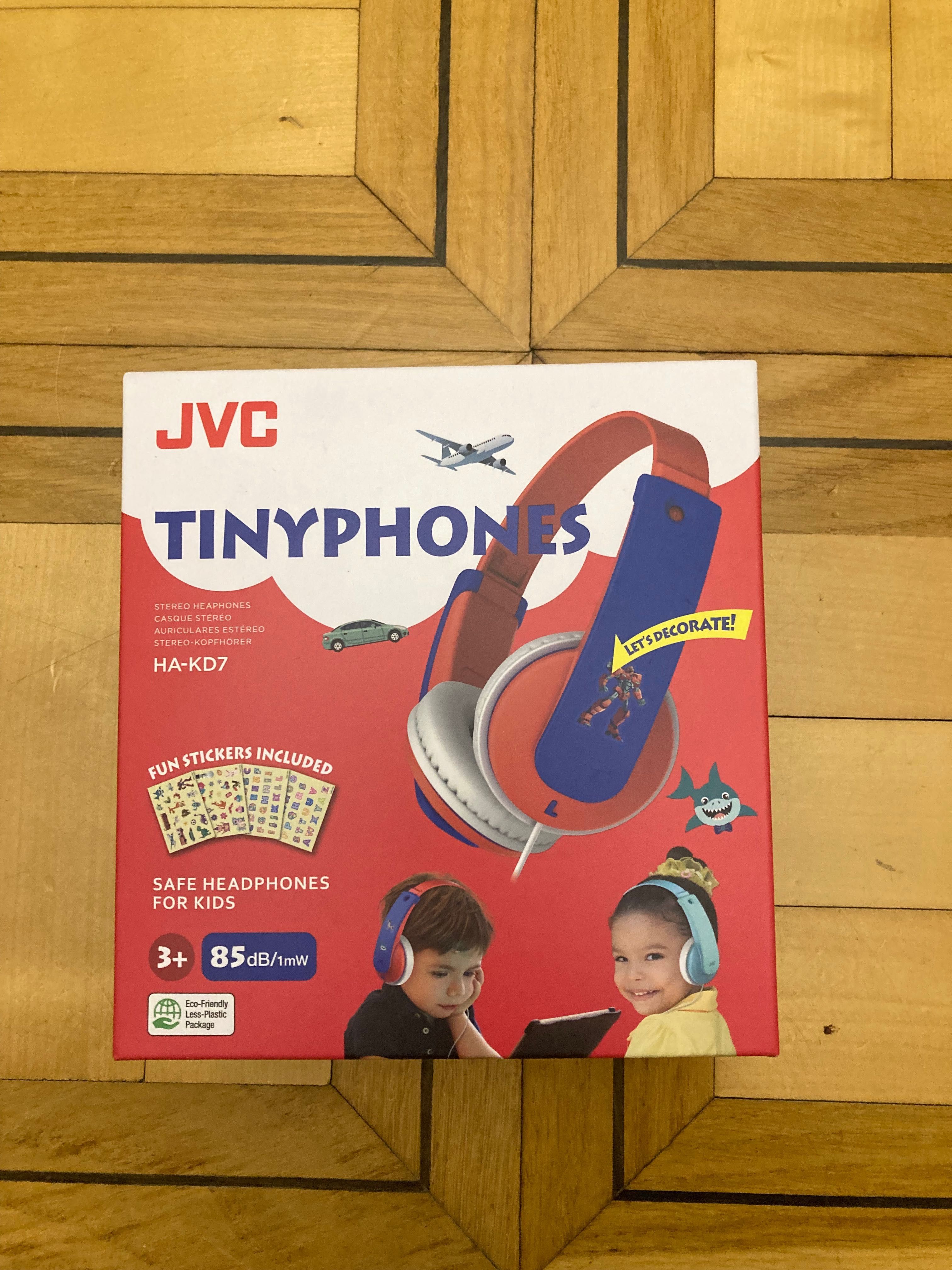 Słuchawki dziecięce JVC Nowe