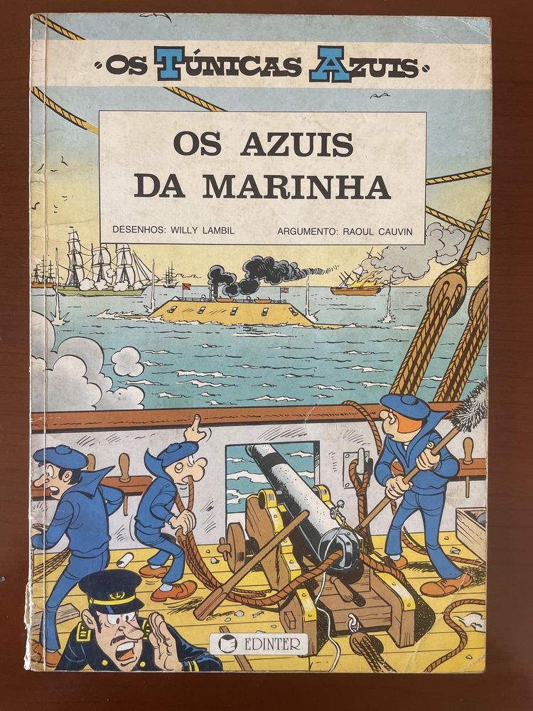 BD Os Tunicas Azuis Os Azuis Da Marinha