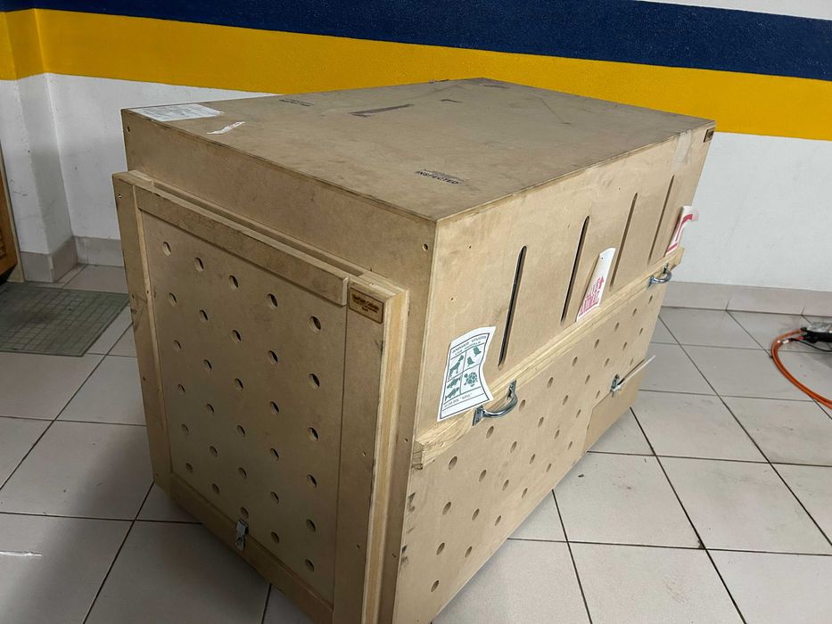Caixa transporte para caes grandes