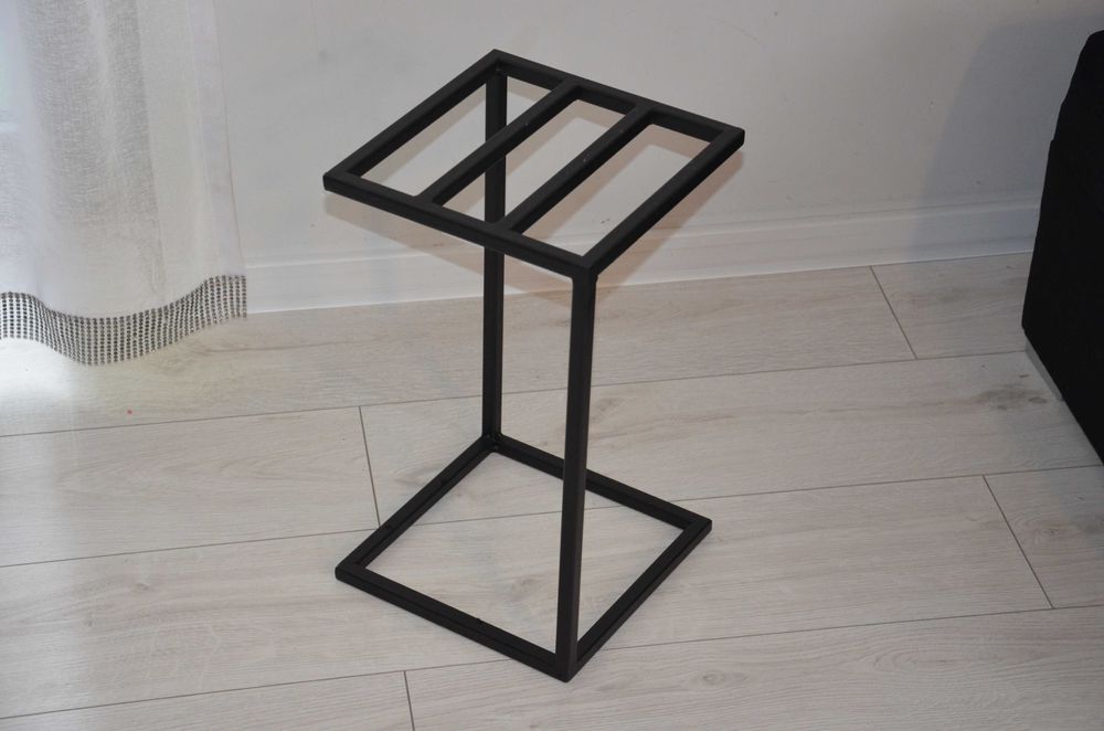 Kwietnik metalowy stojak na kwiaty loft efekt 4D