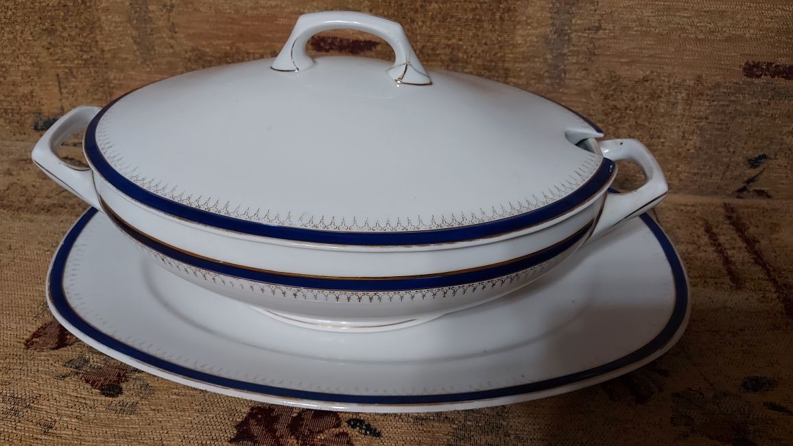 Zastawa stołowa środek stołu Vintage