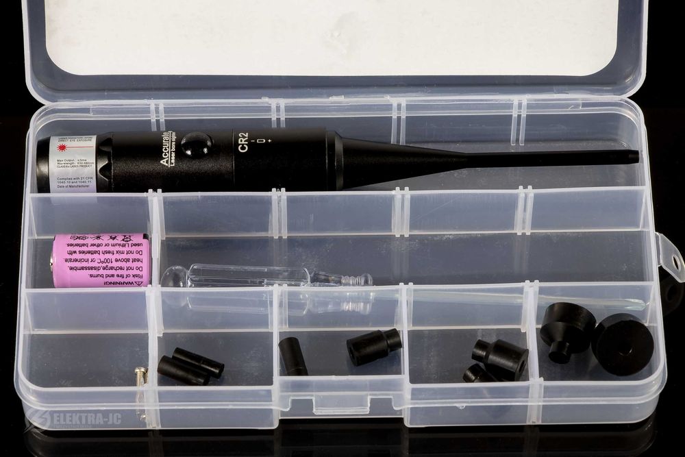 LASER do Kalibracji broni Lunet Kalibrator RED DOT bore sighter