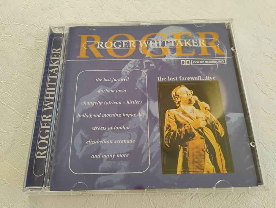 CD Roger Whittaker. The last farewell... Live