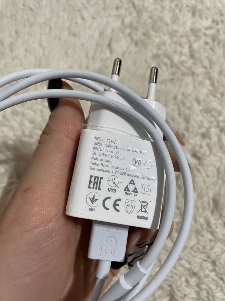 Ładowarka iqos typu c kabel kostka