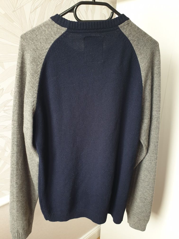 Sweter 100% wełna jagnięca __Lexington__NOWY Oryginalny Koszt 800 zł