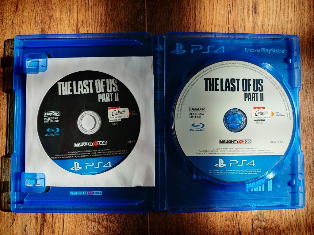 The Last Of Us Part 2 PL PS4/PS5 BDB stan