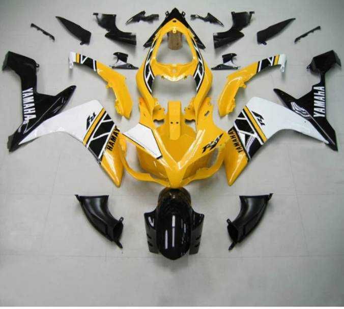 Komplet owiewek Yamaha YZF R1 07 08 RN19 żółty
