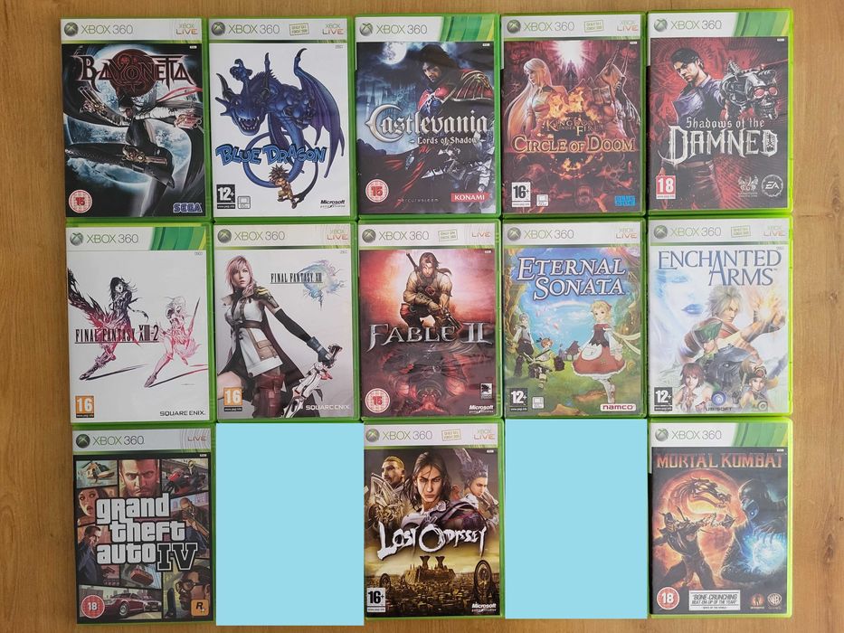 Konsola Xbox360 Slim 250Gb + 25 GIER