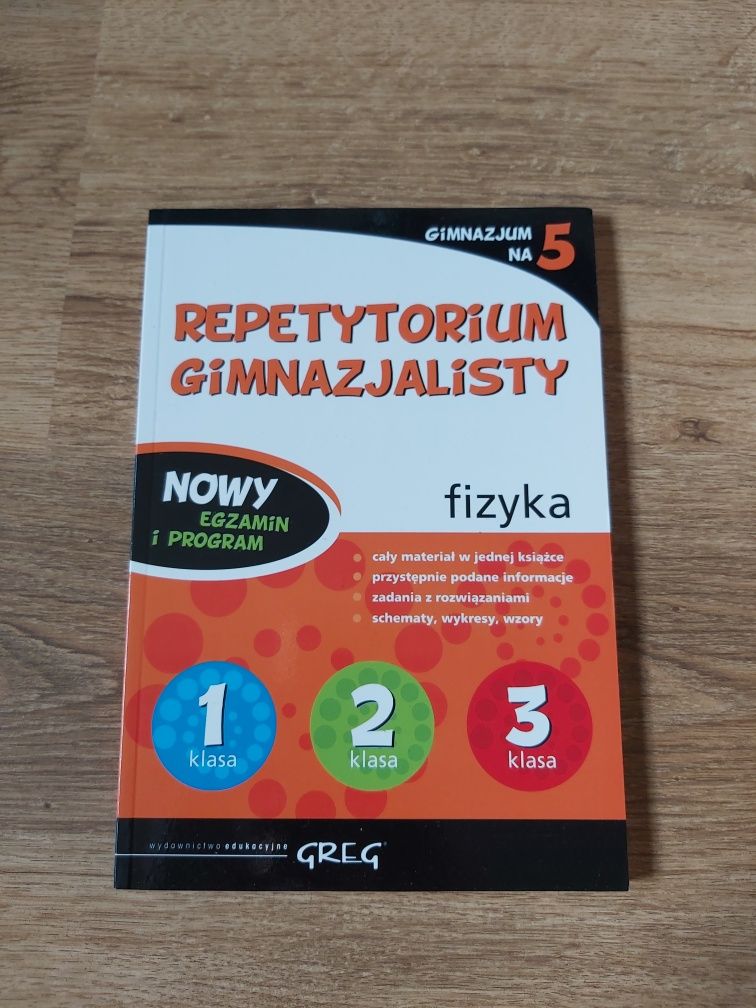 Repetytorium gimnazjalisty fizyka