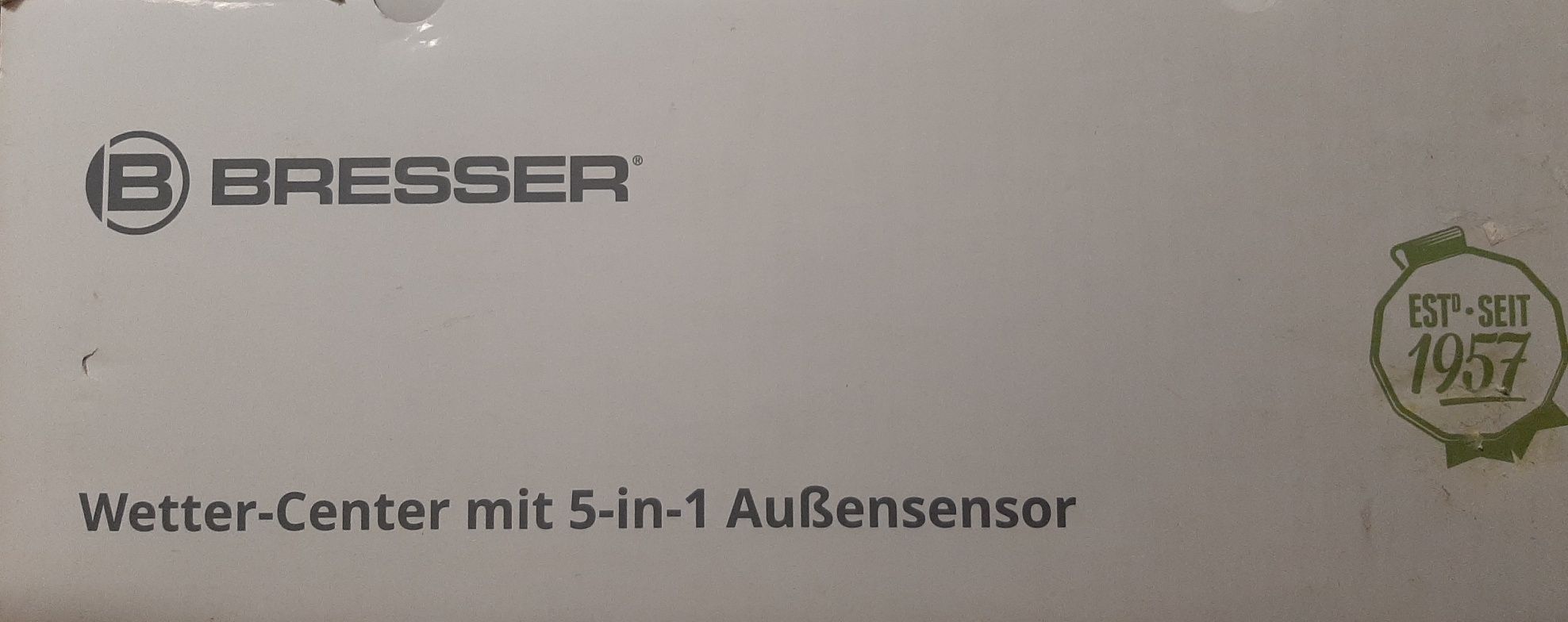 Метеостанція 5 в  одному з Німеччини,  Bresser Weather Center 5-in-1