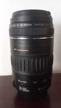 Objentiva Canon 90-300mm Ef USM f/4.5-5.6