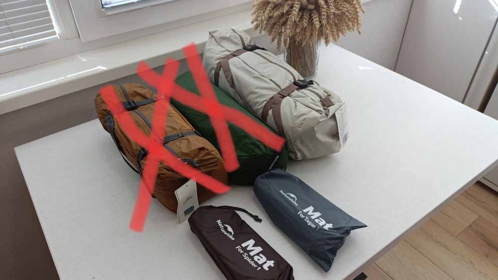 Намети палатки naturehike cloud up 1, spider 1, cloud river, tagar 1