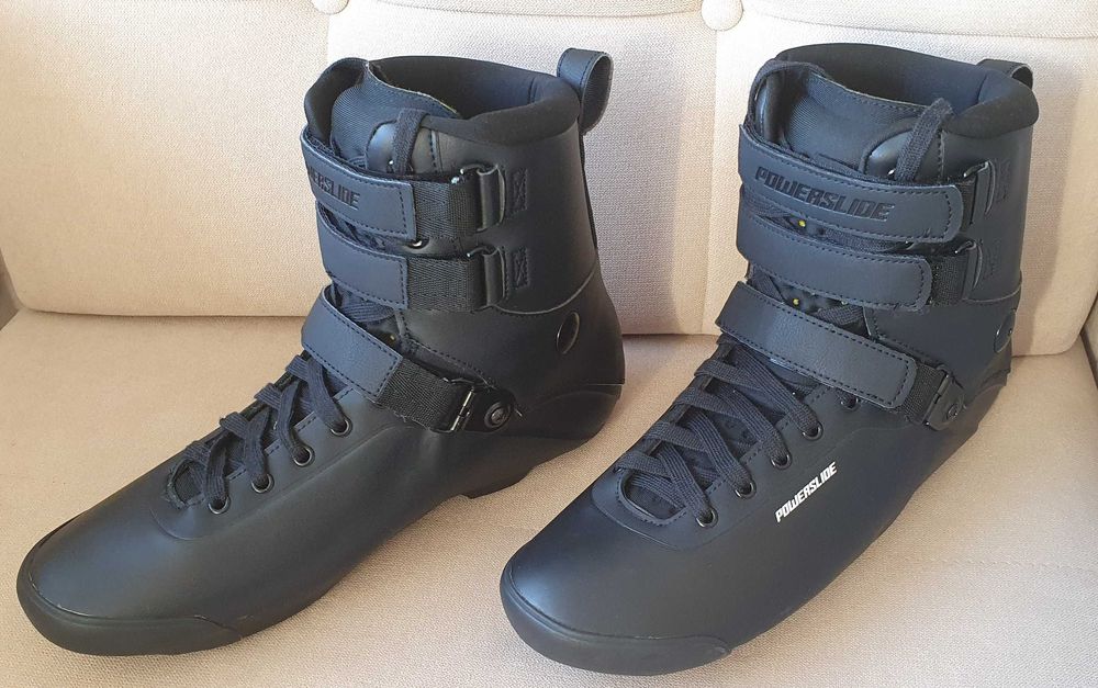POWERSLIDE KAZE BLACK 90, BUTY 46, freeskate /urban, termoformowalne