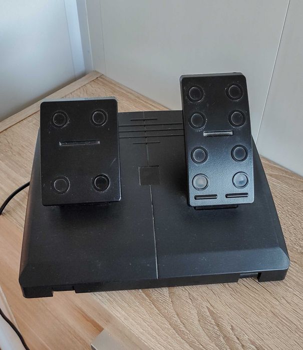 Дротове кермо ігрове як нове Speedlink drift racing wheel pc педалі