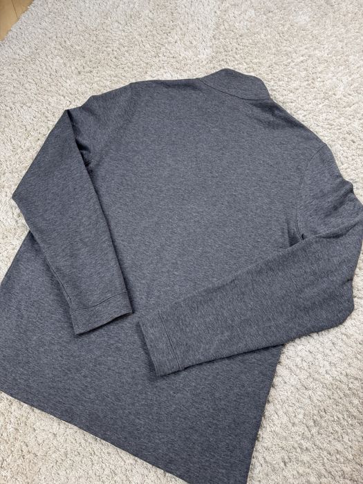 Трендовий чоловічий темно-сірий джемпер на блискавці hugo boss