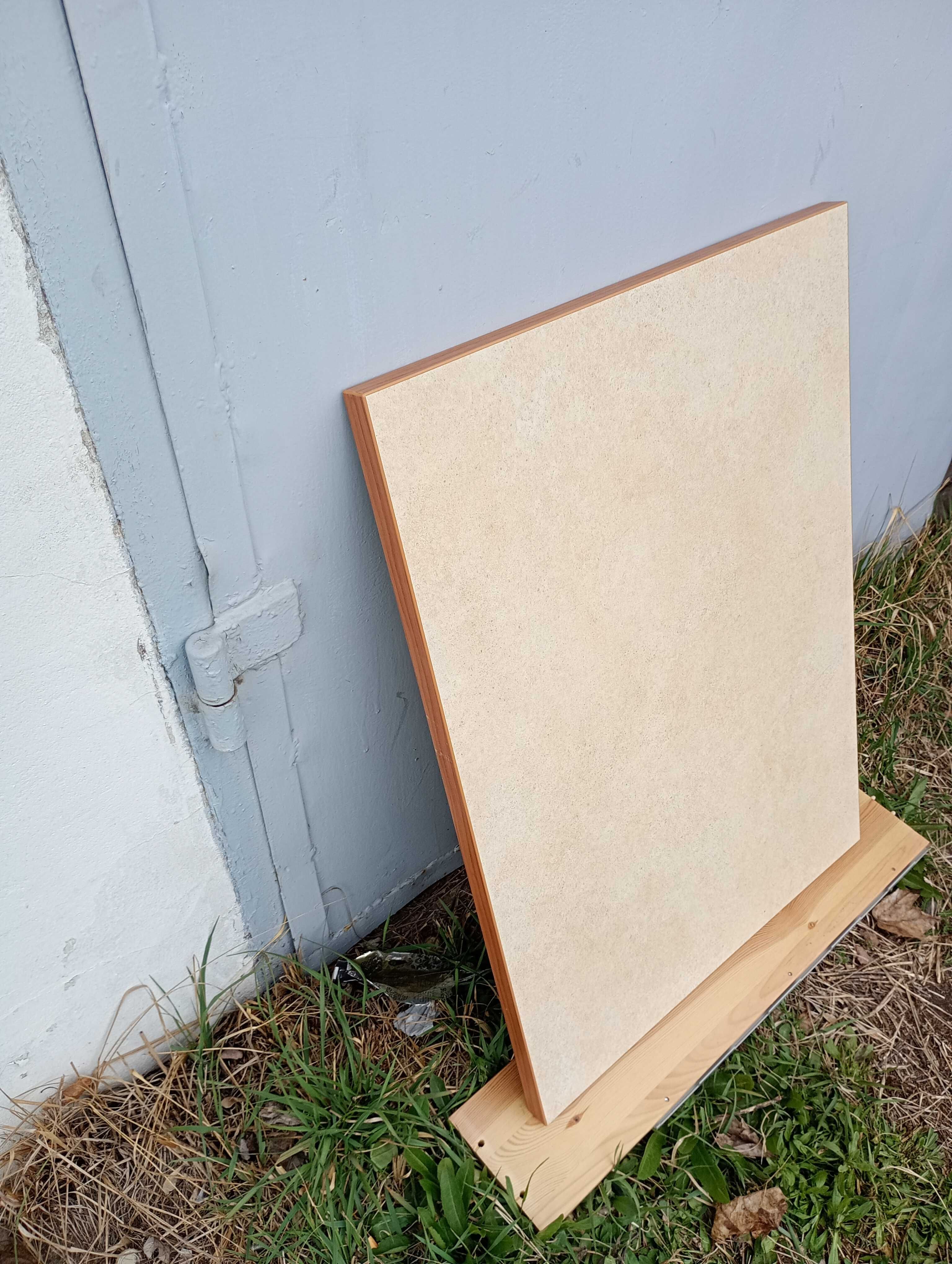 Prostokatny blat na stół  kuchenny , ławę itp - 80cm x 57 cm - bdb !!