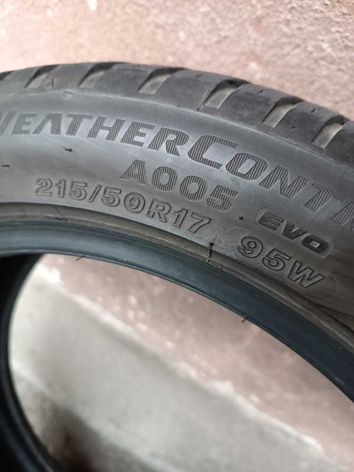 Bridgestone Weather Control A005 EVO 215/50 R17 opony całoroczne 2szt