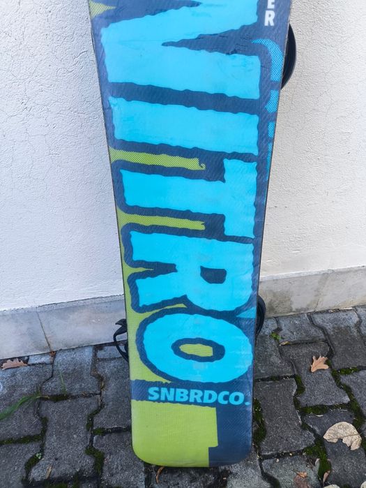 Deska Nitro Ripper 137cm z wiazaniami Atomic s/m