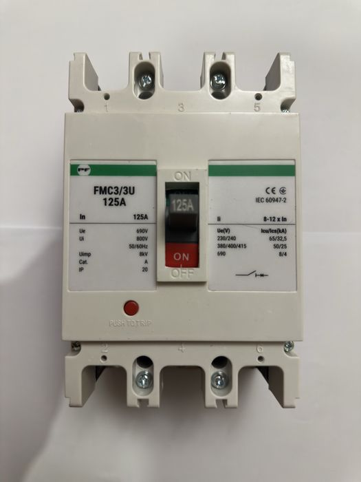 Автоматичний вимикач PROMFACTOR FMC3/3U, 125A