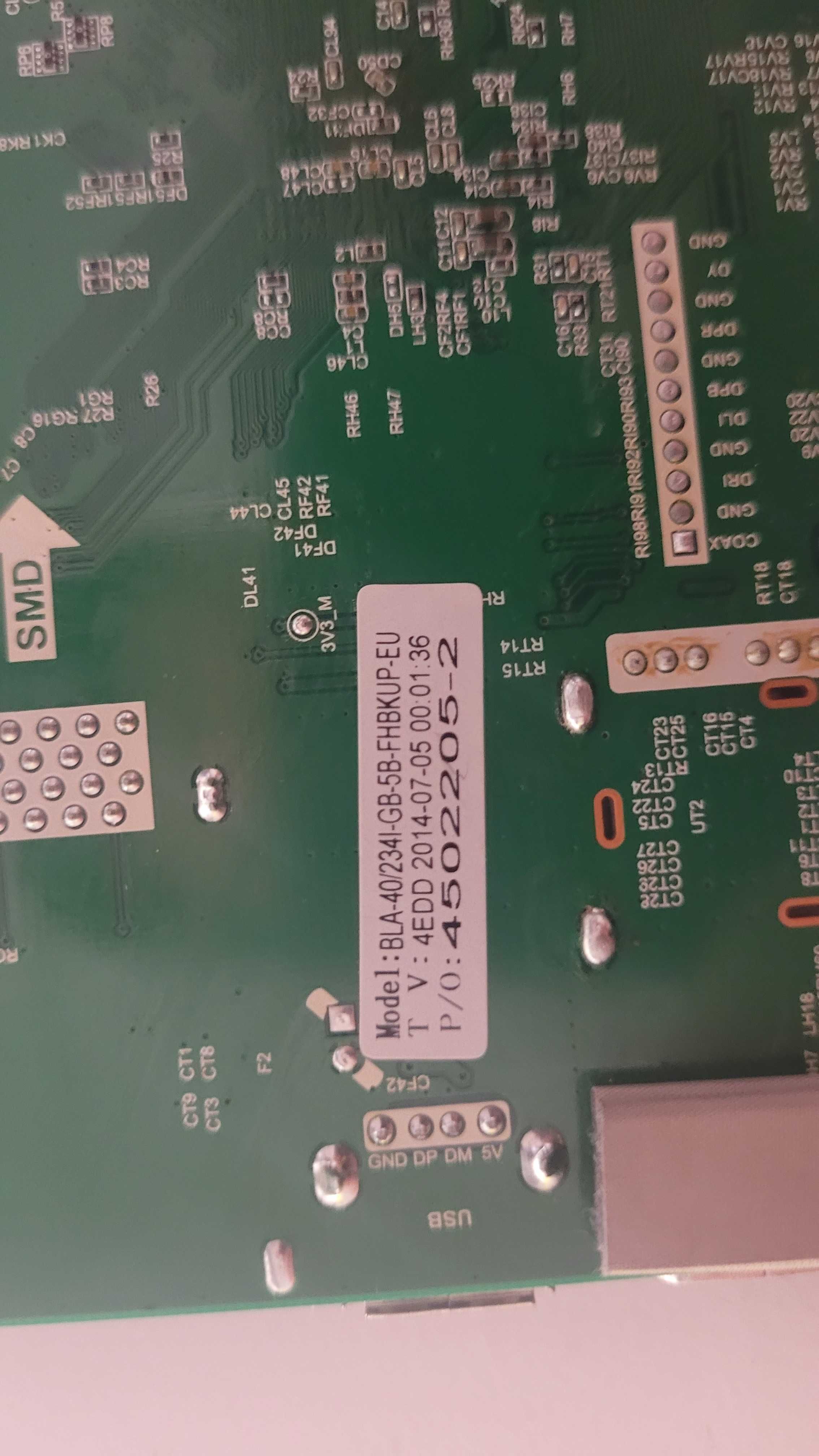 CZĘŚCI Telewizor Blaupunkt 40' Tp.msd309.BP710