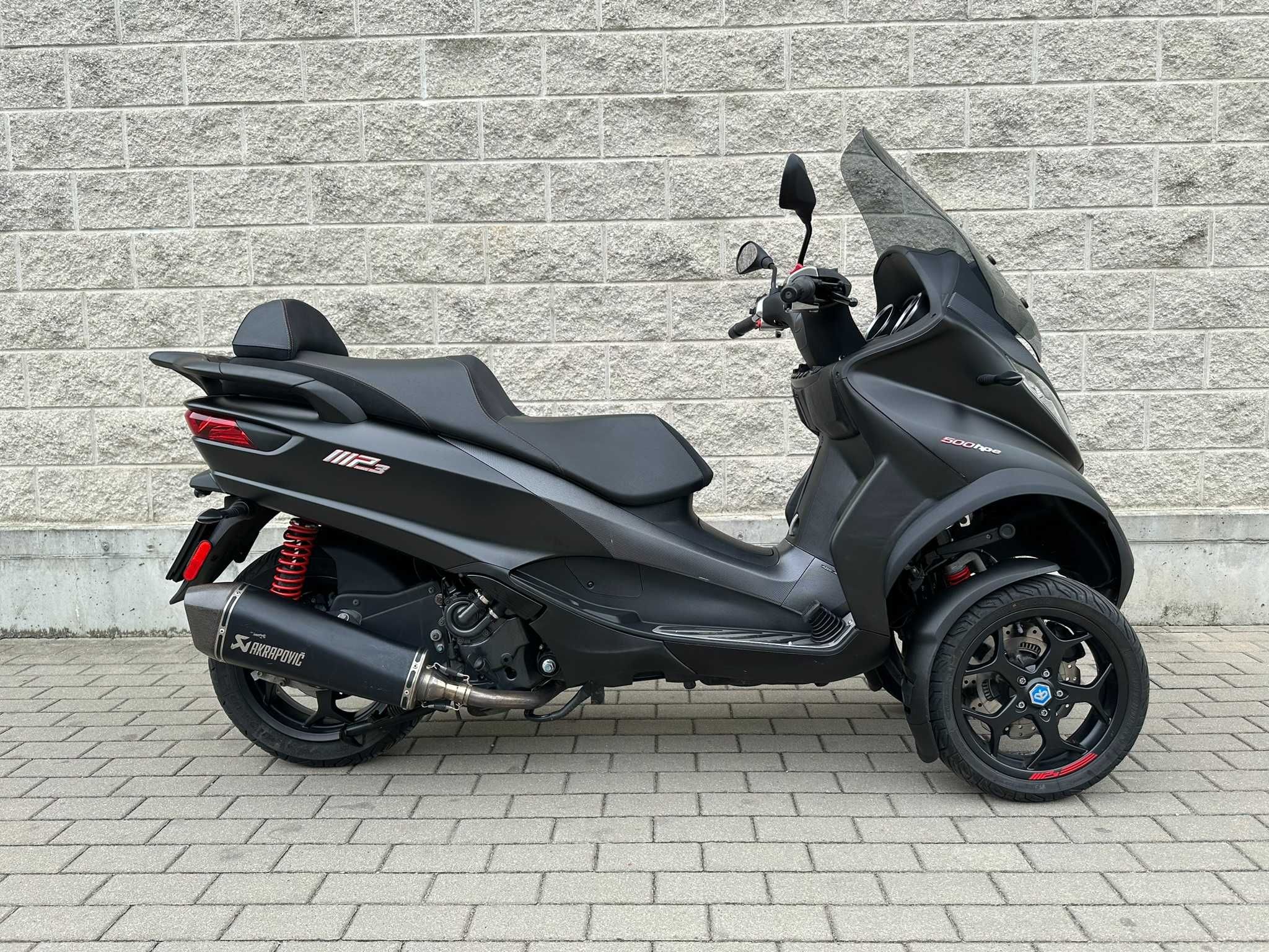 Piaggio MP3 500 HPE Advanced Akrapovic bieg wsteczny LT L5E