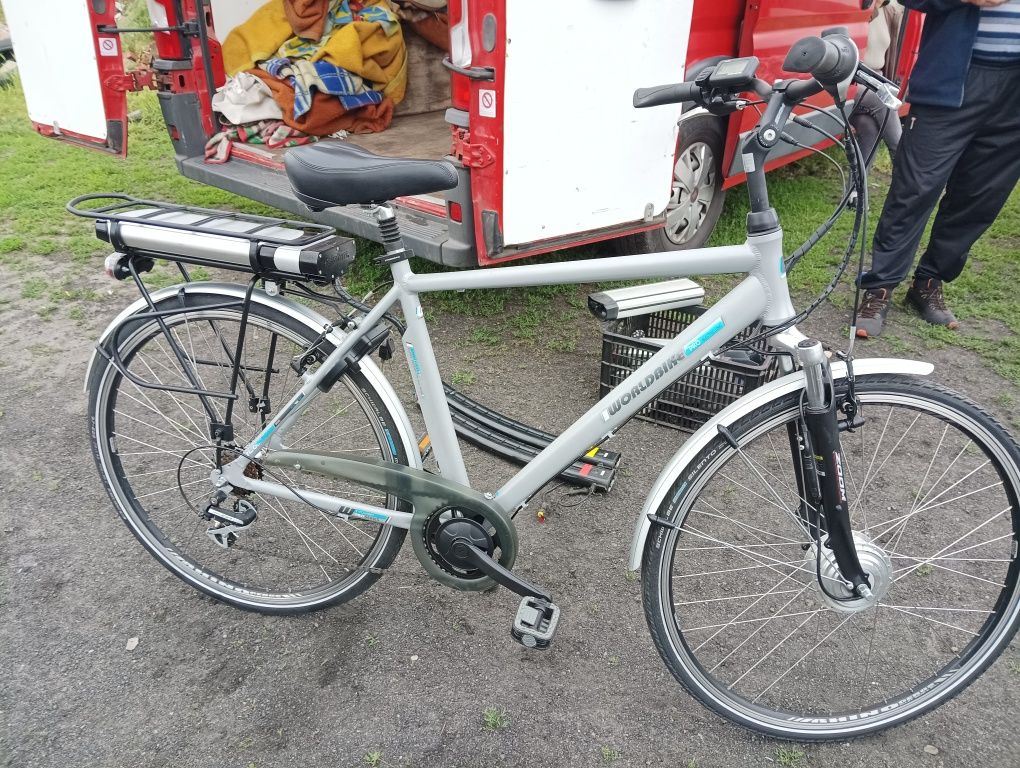 Rower męski elektryczny