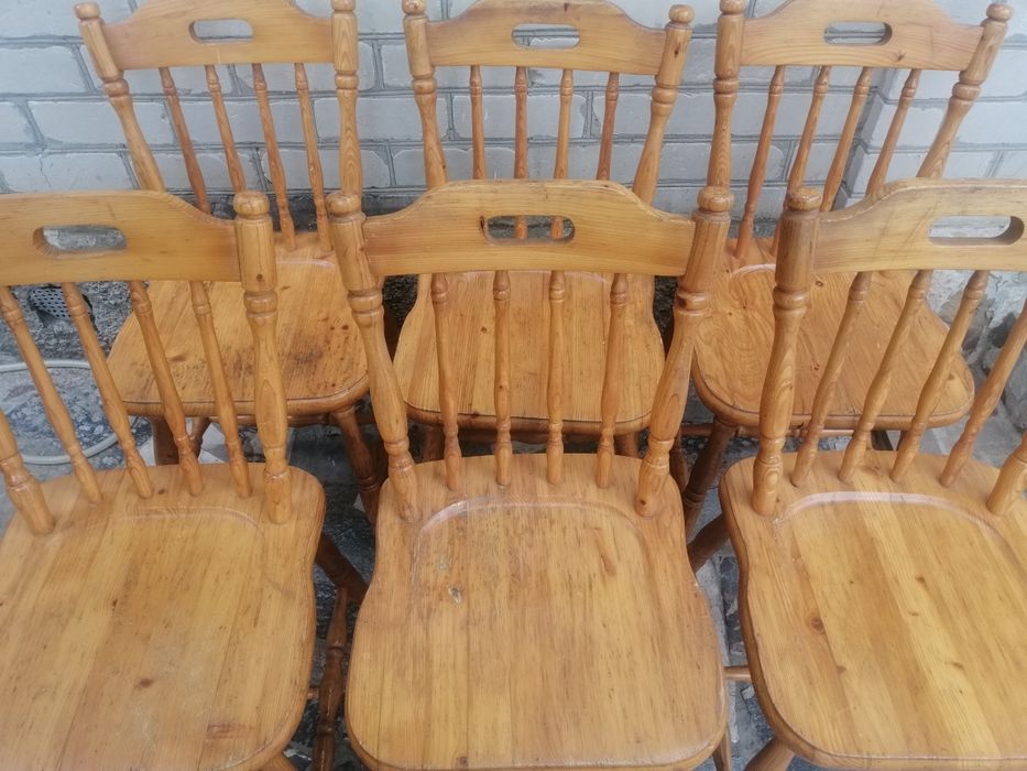 Стол, стулья комплект ручной работы